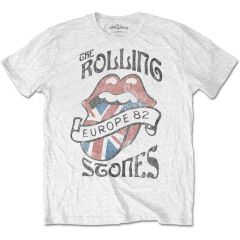 The Rolling Stones: Europe 82 - White T-Shirt