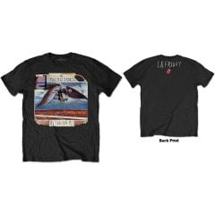 The Rolling Stones: LA Friday (Back Print) - Black T-Shirt