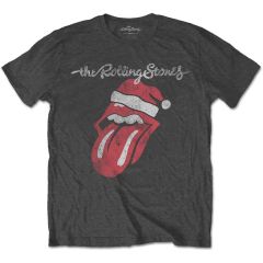 The Rolling Stones: Santa Lick - Charcoal Grey T-Shirt