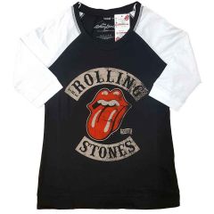 The Rolling Stones: Tour 78 - Ladies Black & White T-Shirt