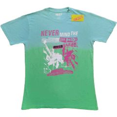 The Sex Pistols: NMTB Japan (Dip Dye, Dye Wash) - Green T-Shirt