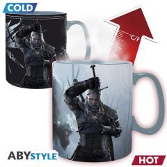 The Witcher: Geralt & Ciri Heat Change Mug