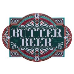 Harry Potter: Butter Beer Metal Sign Preorder