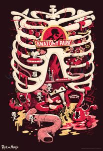 Rick & Morty: Anatomy Park Limited Edition Art Print Preorder