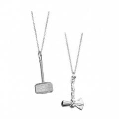 Thor: Love and Thunder Hammer Necklace Set