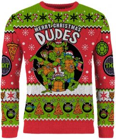 Teenage Mutant Ninja Turtles: Heroes In A Half-Sled Ugly Christmas Sweater/Jumper