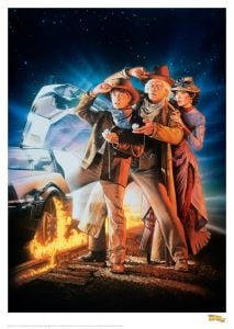 Back To The Future: Part III Film Poster Art Print Preorder