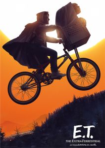 E.T: Limited Edition Bike Ride Art Print Preorder