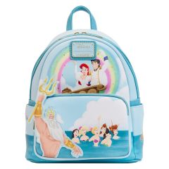 The Little Mermaid: Triton's Gift Loungefly Mini Backpack