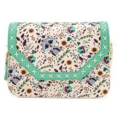 Loungefly Pocahontas: Meeko Flit Earth Day All Over Print Crossbody