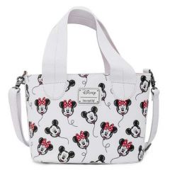 Loungefly Mickey & Minnie Mouse: Balloons All Over Print Handbag