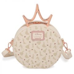 Disney: Ultimate Princess Metal Crown Loungefly Crossbody Bag