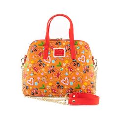 Loungefly Disney: Christmas Gingerbread All Over Print Crossbody Bag