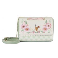 Loungefly Bambi: Spring Time Gingham Crossbody Bag