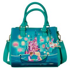 Loungefly Tangled: Princess Castle Crossbody Bag