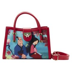 Loungefly Mulan: Princess Scene Crossbody Bag