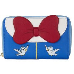 Loungefly Snow White: Cosplay Bow Zip Around Purse