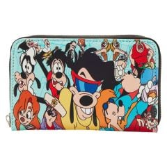 Disney: Goofy Movie Collage Loungefly Zip Around Wallet