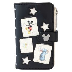 Loungefly Disney: 100th Anniversary Sketchbook Flap Wallet