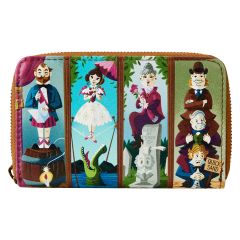 Loungefly Haunted Mansion: Portraits Zip Around Wallet