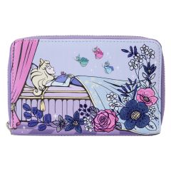 Loungefly Sleeping Beauty: 65th Anniversary Zip Around Wallet