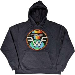 Weezer: Symbol Logo - Navy Blue Pullover Hoodie