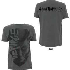 Within Temptation: Purge Jumbo (Back Print) - Charcoal Grey T-Shirt