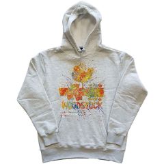 Woodstock: Splatter - Off White Pullover Hoodie