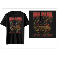 Wu-Tang Clan: Lightning Infill W - Black T-Shirt