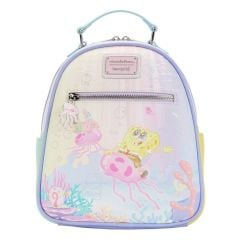 Spongebob Squarepants: Pastel Jellyfishing Loungefly Mini Backpack