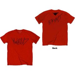 Yungblud: Life on Mars (Back Print) - Red T-Shirt