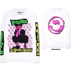 Yungblud: Punker (Back Print, Sleeve Print) - White Long Sleeve T-Shirt