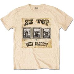 ZZ Top: Very Baddest - Vegas Gold T-Shirt