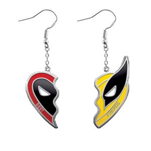 Deadpool 3: Mismatch Earring Set