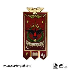 Warhammer 40,000: Chapter Banner Blood Ravens Fridge Magnet