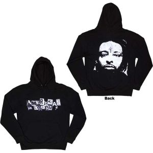 21 Savage: American Dream (Back Print) - Black Pullover Hoodie