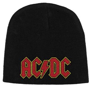 AC/DC: Logo - Black Beanie Hat Preorder