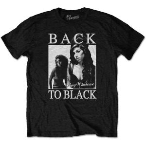 Amy Winehouse: Back to Black - Black T-Shirt