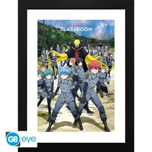 Assassination Classroom: "3-E Class" Framed Print (30x40cm)