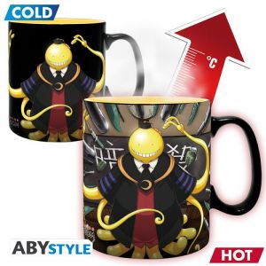 Assassination Classroom: Koro Attacked Heat Change Mug