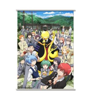 Assassination Classroom: Koro & Students Wallscroll (90cm x 60cm)