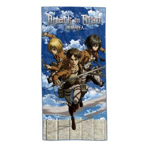 Attack on Titan: Eren, Mikasa & Armin Towel (150 x 75cm) Preorder