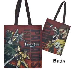 Attack on Titan: Paradise Island vs Marley Tote Bag Preorder