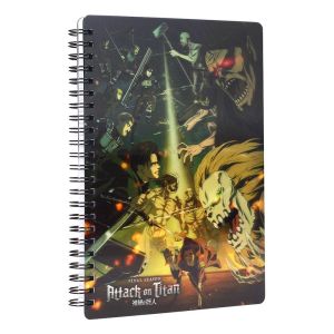 Attack on Titan: Struggle Notebook with 3D-Effect Preorder