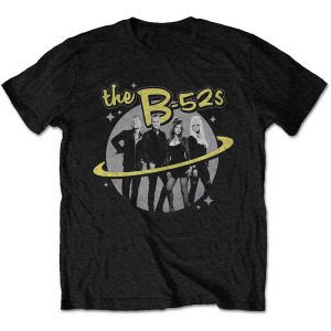 B52s: Saturn Photo - Black T-Shirt