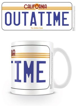 Back to the Future: License Plate Mug