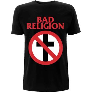 Bad Religion: Classic Buster Cross - Black T-Shirt