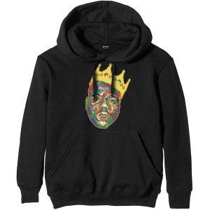 Biggie Smalls: Crown - Black Pullover Hoodie