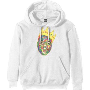 Biggie Smalls: Crown - White Pullover Hoodie