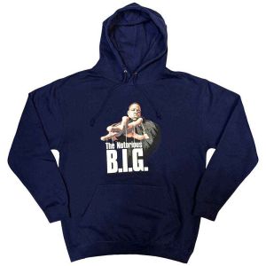 Biggie Smalls: Reachstrings - Navy Blue Pullover Hoodie